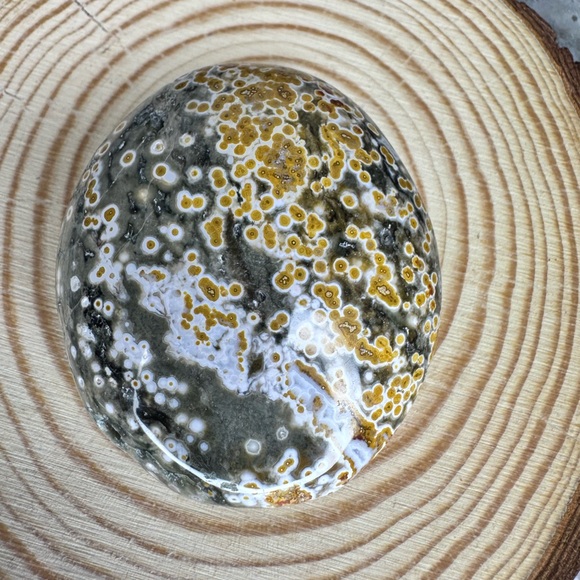 Rare Orb Vineless Ocean Jasper Palm | High Grade | Natural Healing Madagascar - Picture 6 of 6